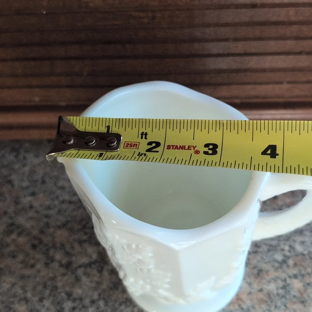 Westmoreland Glass Company Milk Glass Creamer Pitcher